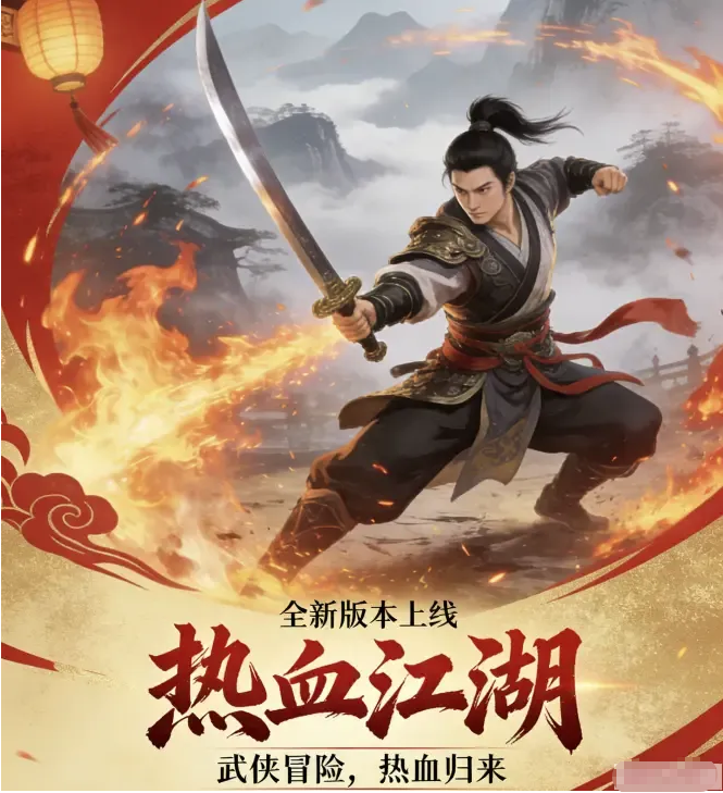 热血江湖七职业-纯公益手游